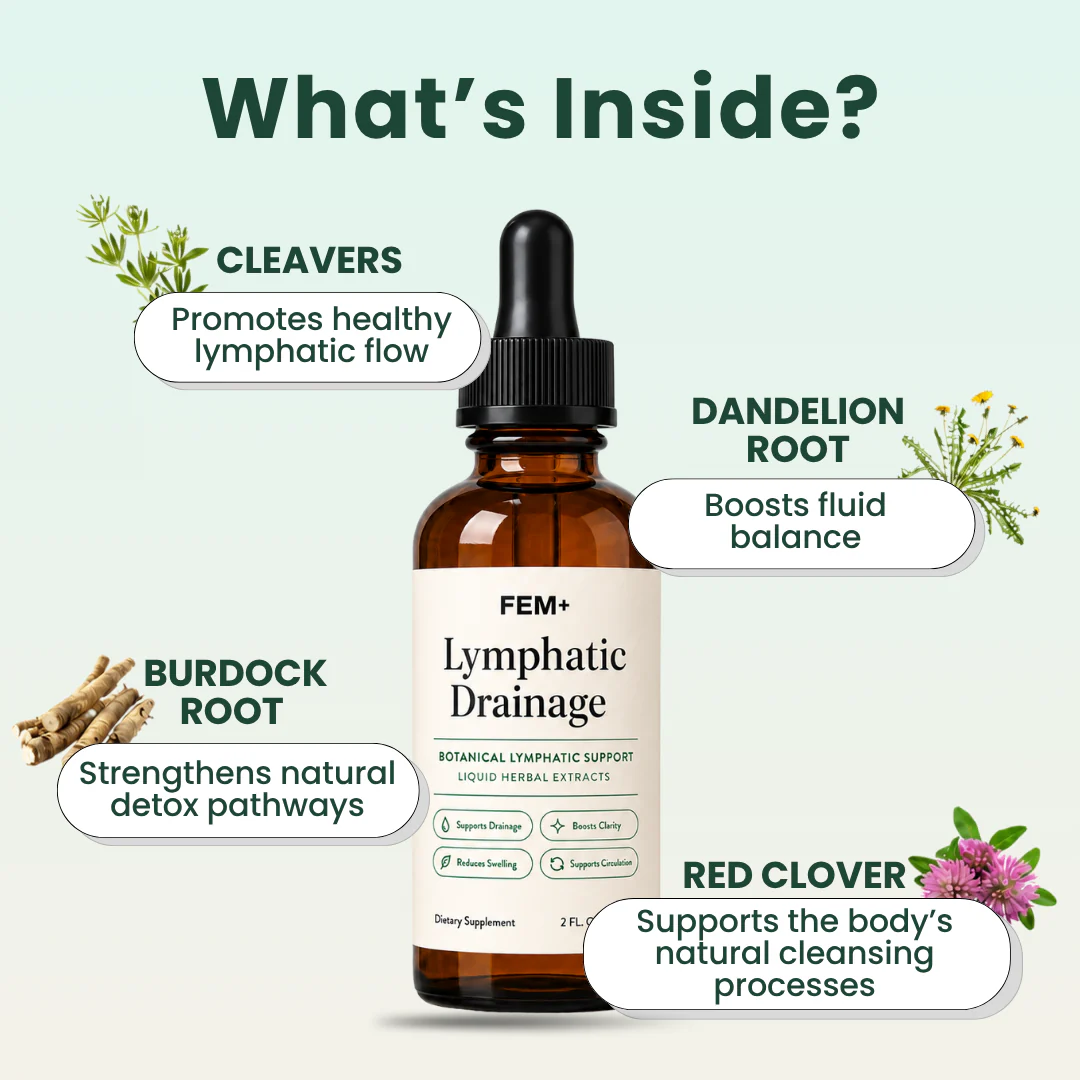 Lymphatic Drainage Drops - Release Trapped Fluid - Image 2